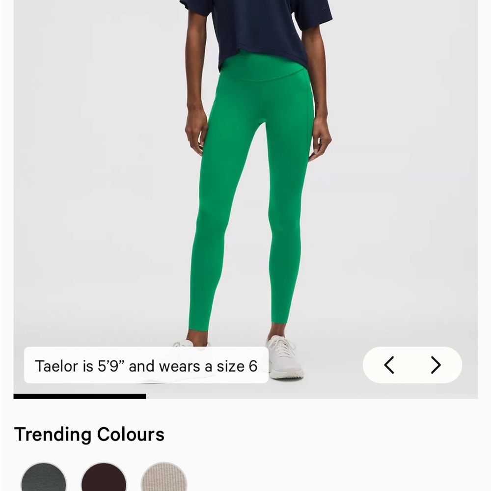 ALO Yoga Vibrant Green Leggings - Picture 2 of 7